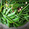 Green bean, sugar snap, orange and hazelnut (100g)